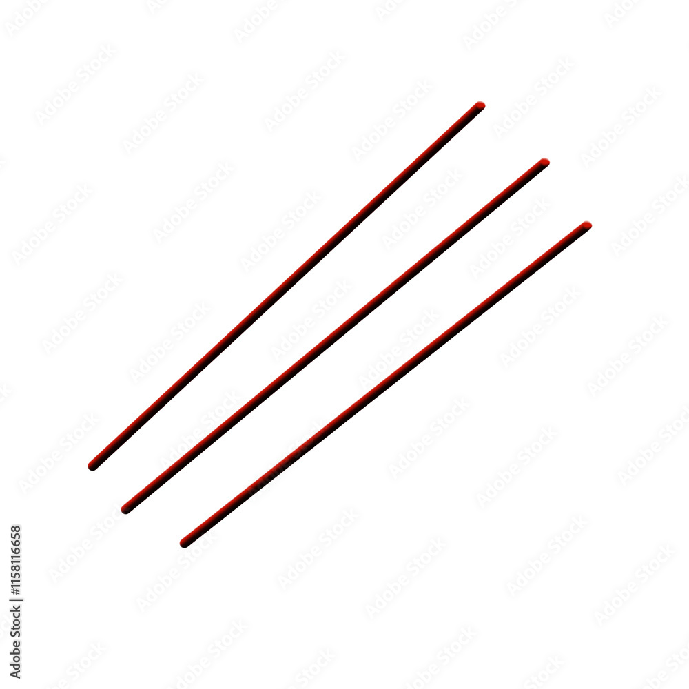 Abstract stripes straight 3D rendered red line ar png Abstract stripes straight 3D rendered red line ar png