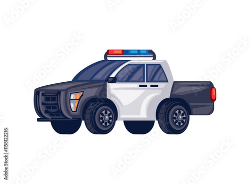 police patrol pickup