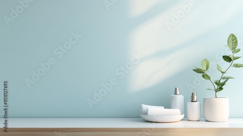 Wallpaper Mural Modern decor with plants and minimalistic design. Torontodigital.ca