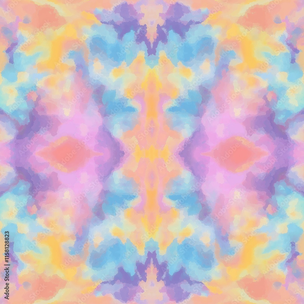 Pastel Tie Dye Watercolor Abstract Background Pastel Tie Dye Watercolor Abstract Background