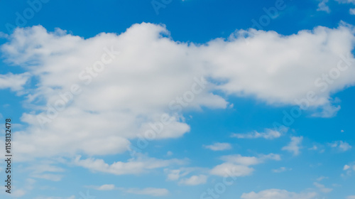 blue sky with clouds