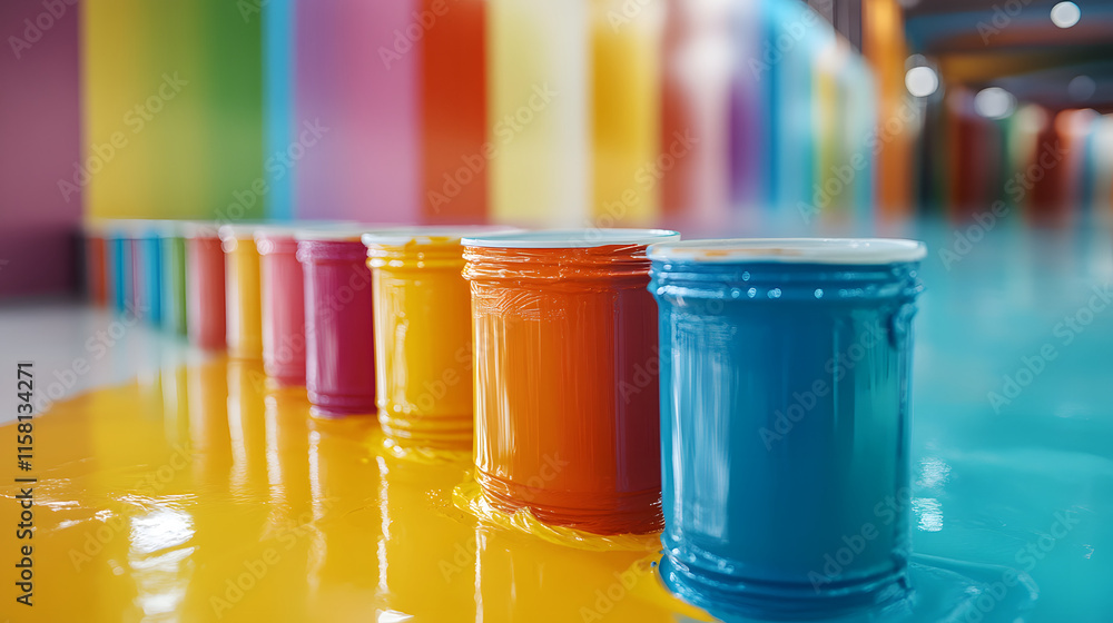 custom made wallpaper toronto digitalglass jars colorful