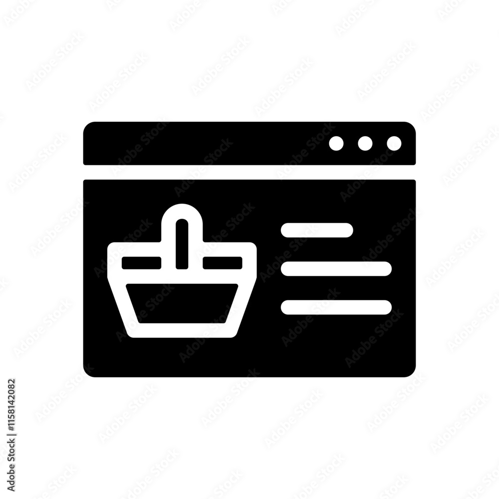 Website Checkout Icon Website Checkout Icon