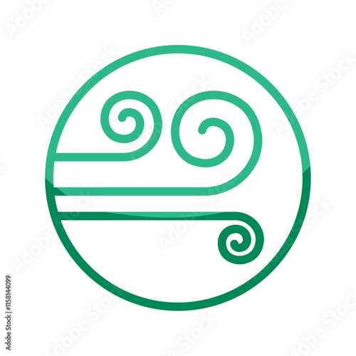 dosha air ayurvedic symbol