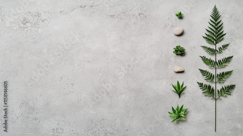 Minimalist Nature: A serene...