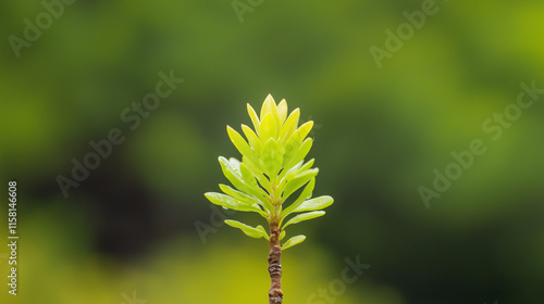 New Growth: A delicate gree...