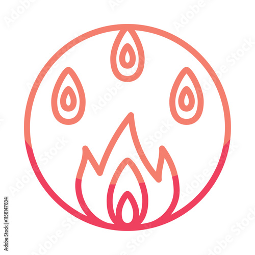 dosha pitta ayurvedic gradient line