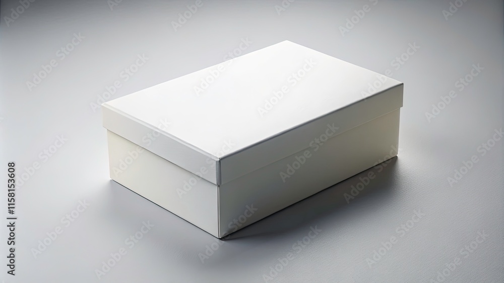 Plain Shoe Box Mockup: High-Resolution Product Photography Template, Packaging Design, Realistic Shoebox Images Plain Shoe Box Mockup: High-Resolution Product Photography Template, Packaging Design, Realistic Shoebox Images
