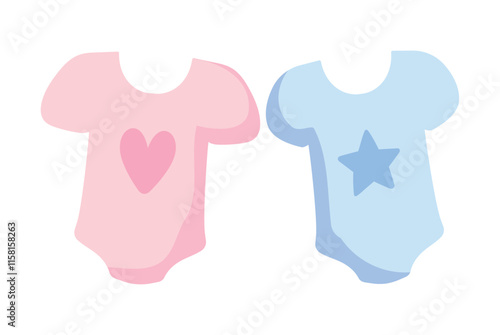 gender reveal baby clothes