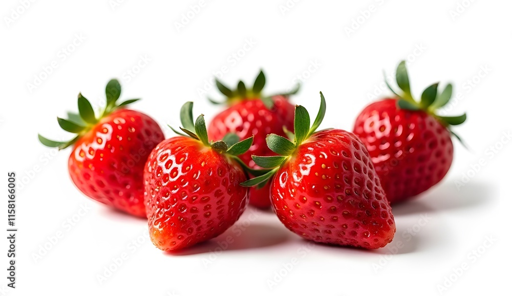 strawberry isolated on white background strawberry isolated on white background