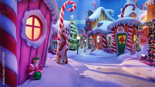 Whoville decorations Christmas village whoville photo