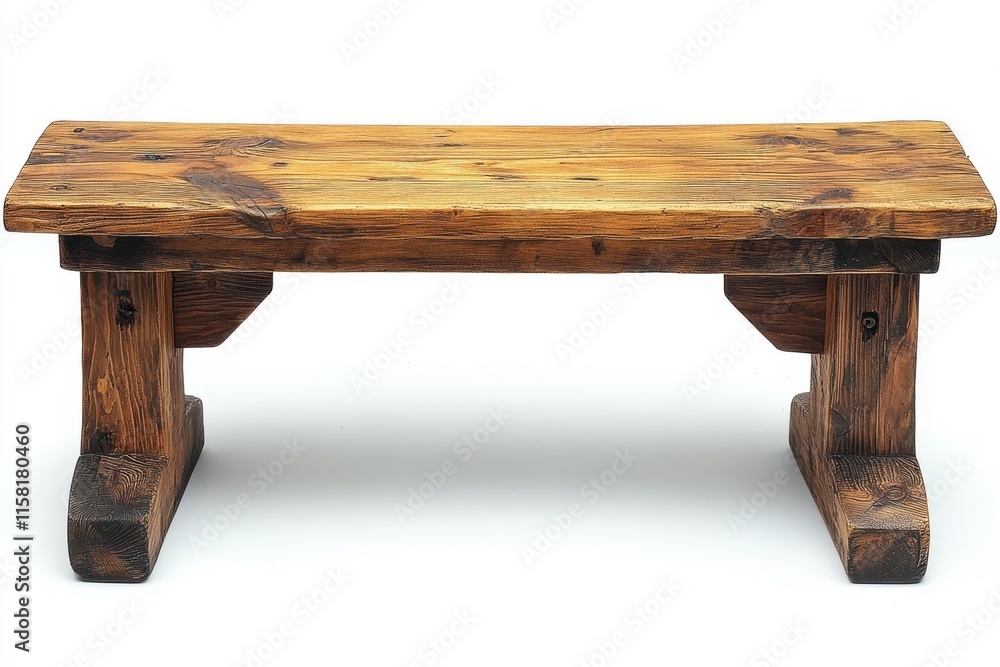 Rustic Wooden Bench with Natural Finish Ideal for Home Decor, Outdoor Seating, or Garden Use, Perfect for Adding a Touch of Charm and Warmth to Any Space Rustic Wooden Bench with Natural Finish Ideal for Home Decor, Outdoor Seating, or Garden Use, Perfect for Adding a Touch of Charm and Warmth to Any Space