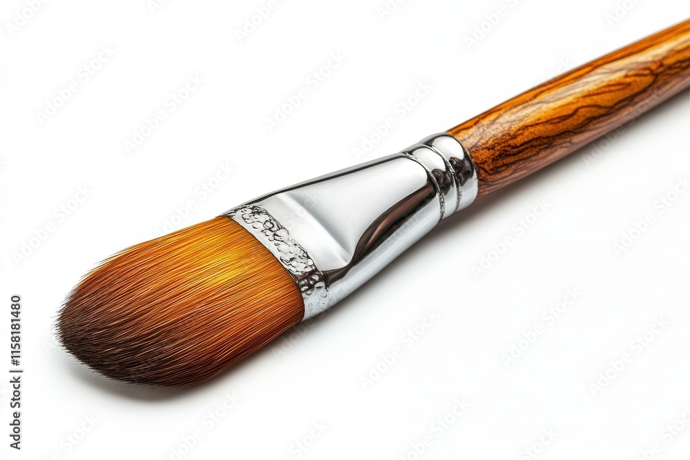 High-Quality Artist Brush with Elegant Handle and Soft Bristles Perfect for Painting and Creative Projects in Studio or Home Environment High-Quality Artist Brush with Elegant Handle and Soft Bristles Perfect for Painting and Creative Projects in Studio or Home Environment