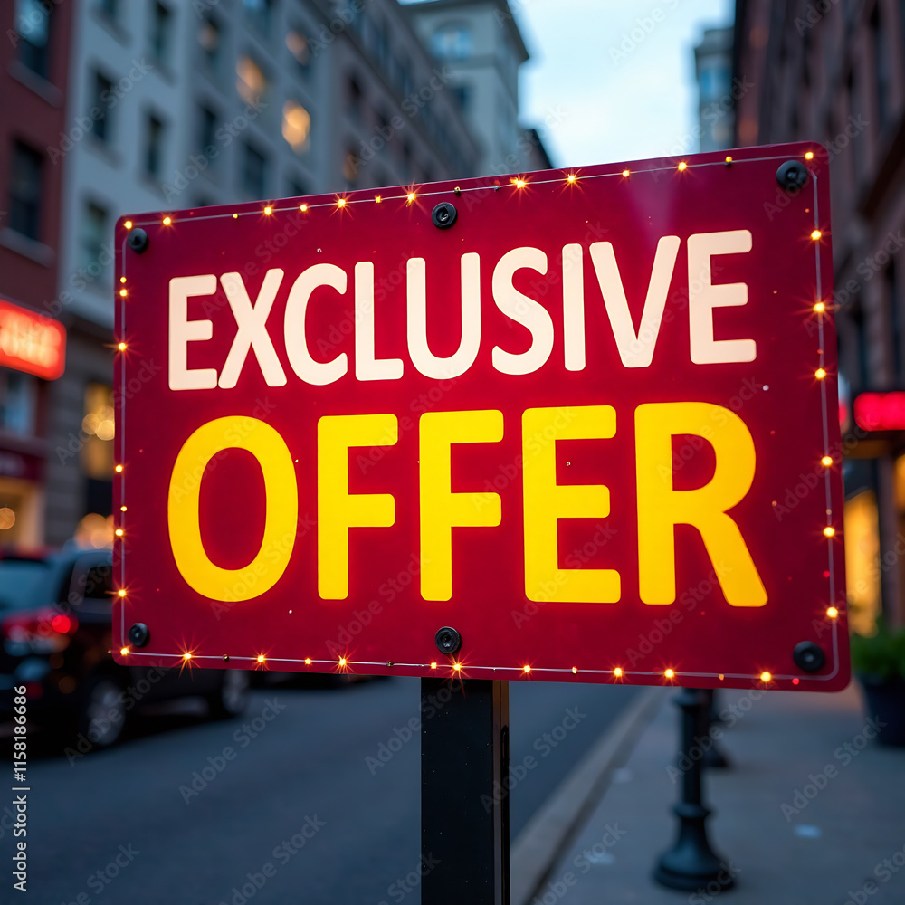 “EXCLUSIVE OFFER”: - graphic resource - background -sign - banner - “EXCLUSIVE OFFER”: - graphic resource - background -sign - banner -