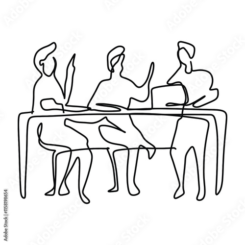 Meeting Point Accessories Graphic Design Line Art Vector Decoration