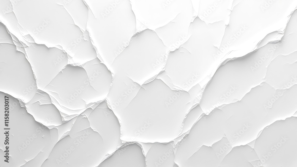 Close up of oil painting texture with brush strokes and palette knife strokes in white and grey colors Close up of oil painting texture with brush strokes and palette knife strokes in white and grey colors