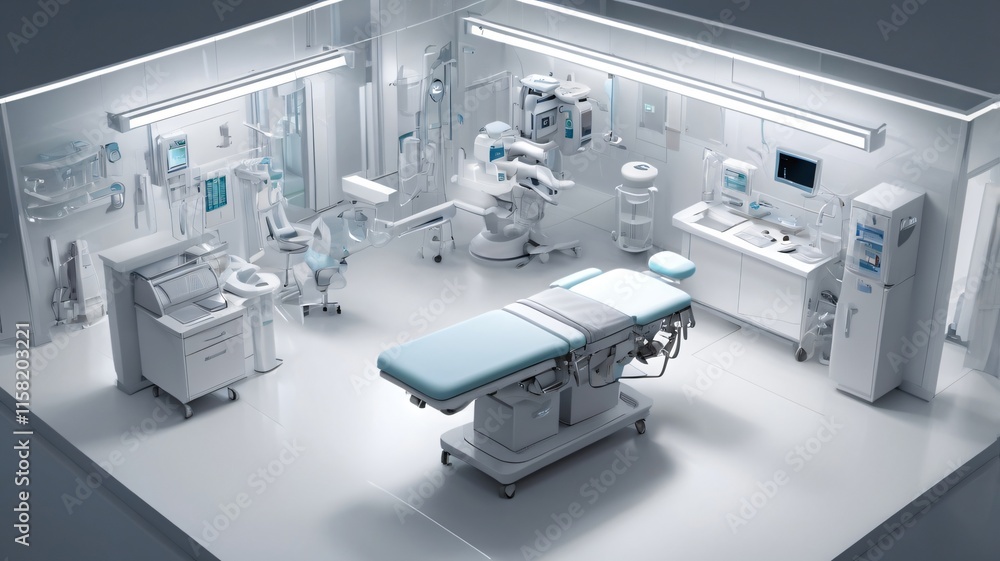 Modern Hospital Operating Room Interior Design Modern Hospital Operating Room Interior Design