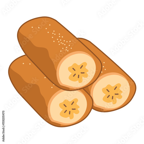 turon, banana lumpia, banana fritters, filipino desserts