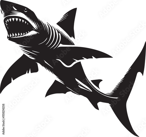 illustration of a shark