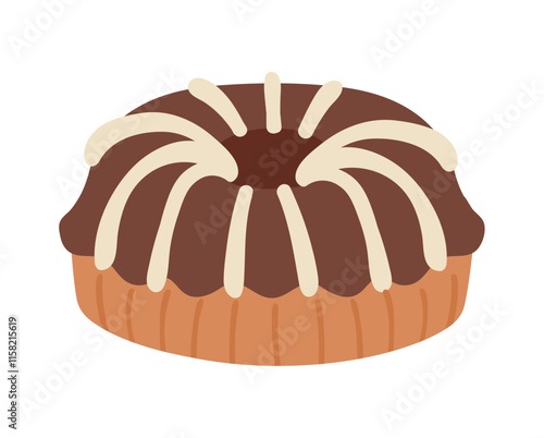 chocolate tart dessert