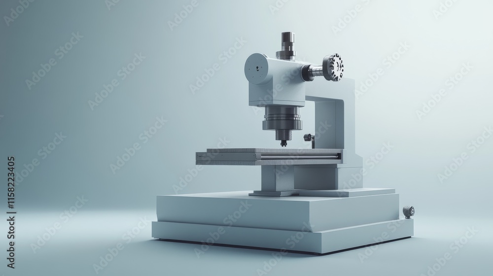 Modern machine tool for precision cutting. Modern machine tool for precision cutting.