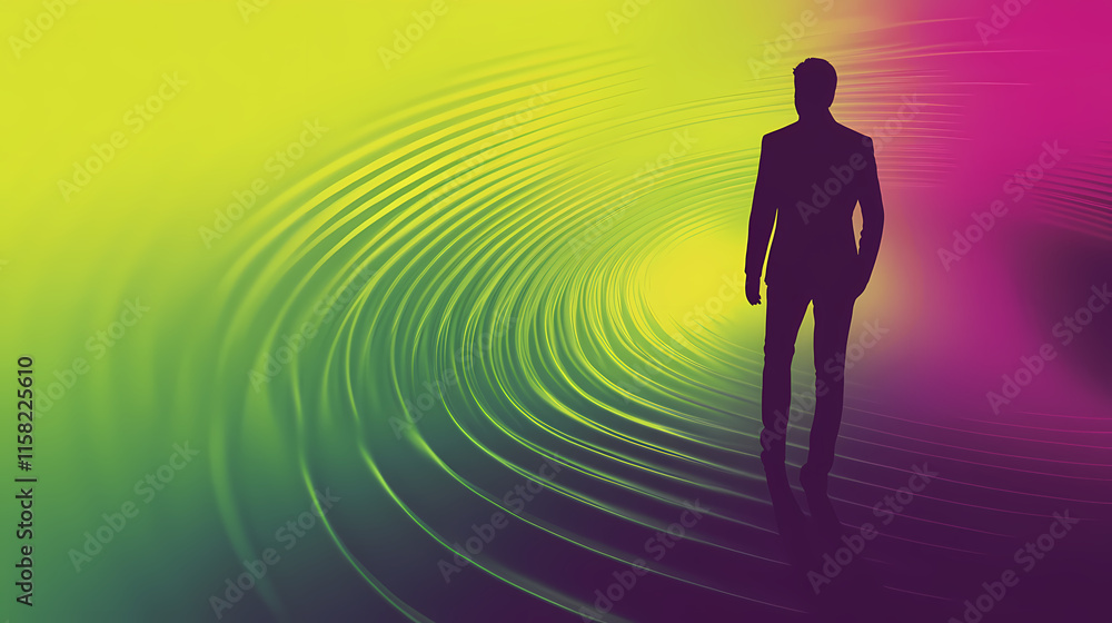 Businessman at the Threshold of Opportunity Businessman at the Threshold of Opportunity