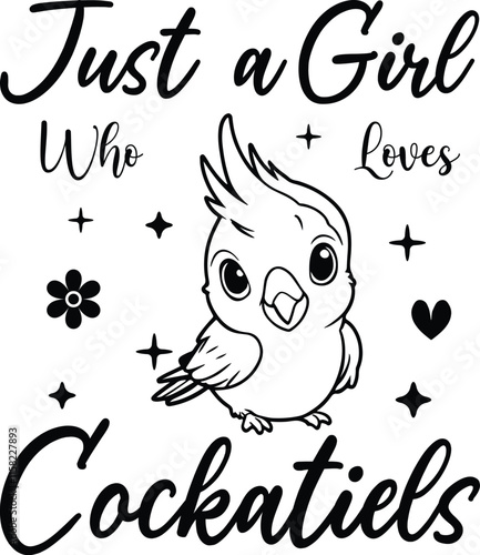just a girl who loves Cockatiels