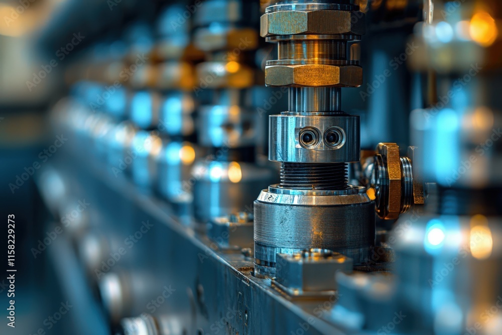 A large-scale hydraulic system featuring interconnected pistons and mechanical parts, showcasing industrial precision and engineering in action. . A large-scale hydraulic system featuring interconnected pistons and mechanical parts, showcasing industrial precision and engineering in action. .