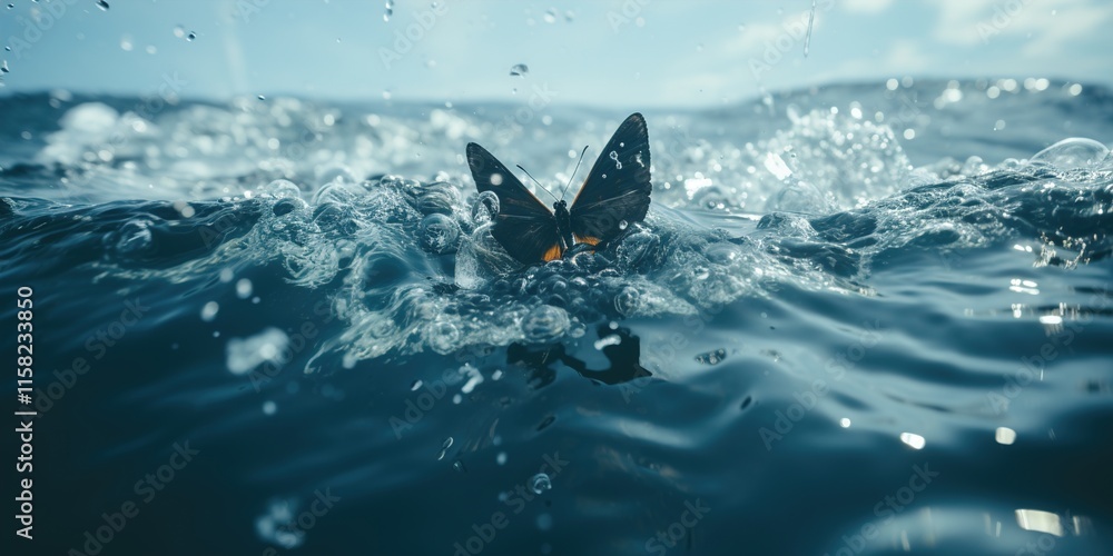 Fototapeta premium splash in the water