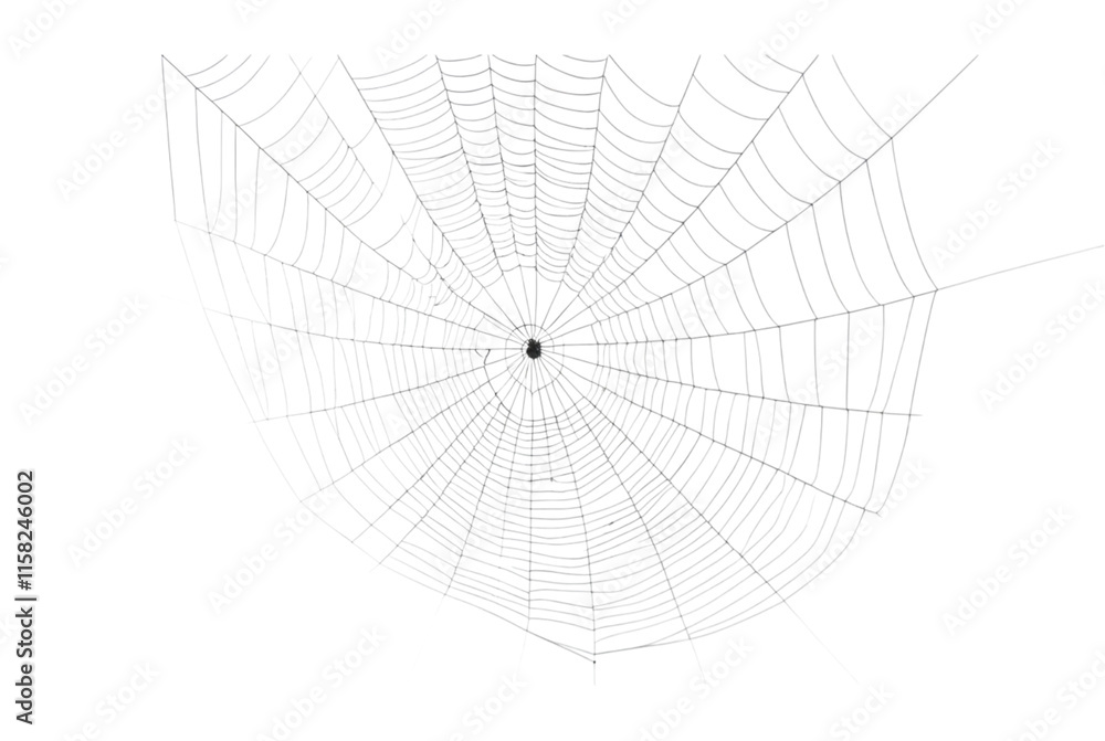 Obraz premium Spider Web PNG