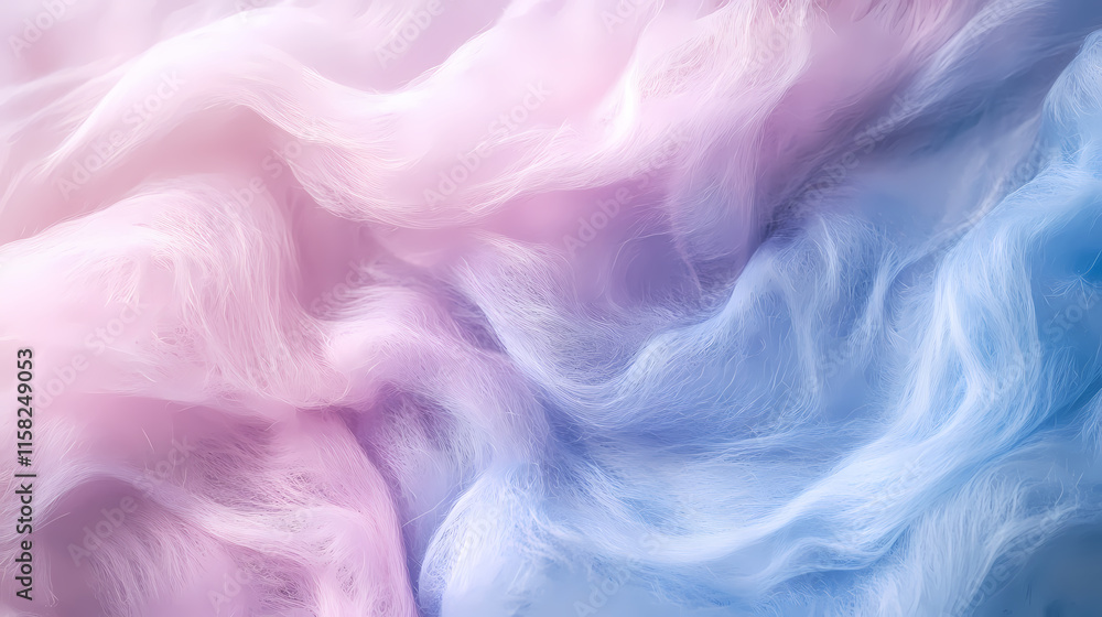 Pastel Dream: Soft, flowing fabric in delicate shades of pink and blue creates a dreamy, ethereal texture. Perfect for backgrounds, websites, or any project needing a touch of gentle beauty. Pastel Dream: Soft, flowing fabric in delicate shades of pink and blue creates a dreamy, ethereal texture. Perfect for backgrounds, websites, or any project needing a touch of gentle beauty.