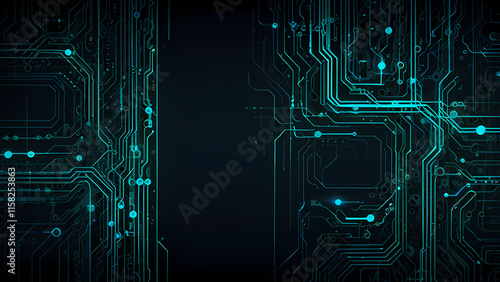 an abstract background featuring an intricate electro circuit design