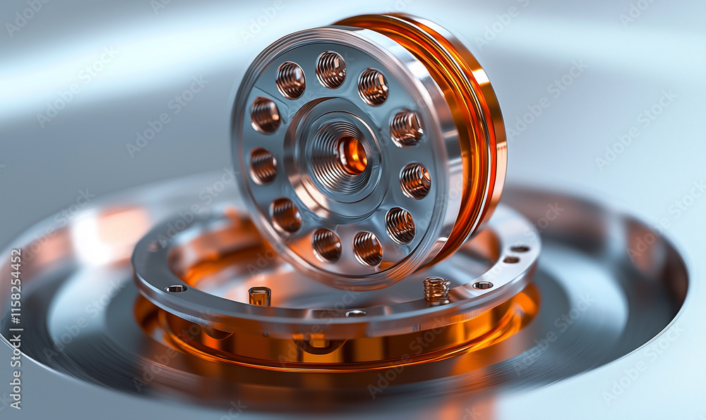 Engineering precision components for machinery industrial workshop 3d rendered imagery technical environment close-up view mechanical engineering Engineering precision components for machinery industrial workshop 3d rendered imagery technical environment close-up view mechanical engineering
