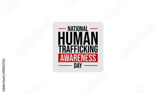 National Human Trafficking Awareness Day