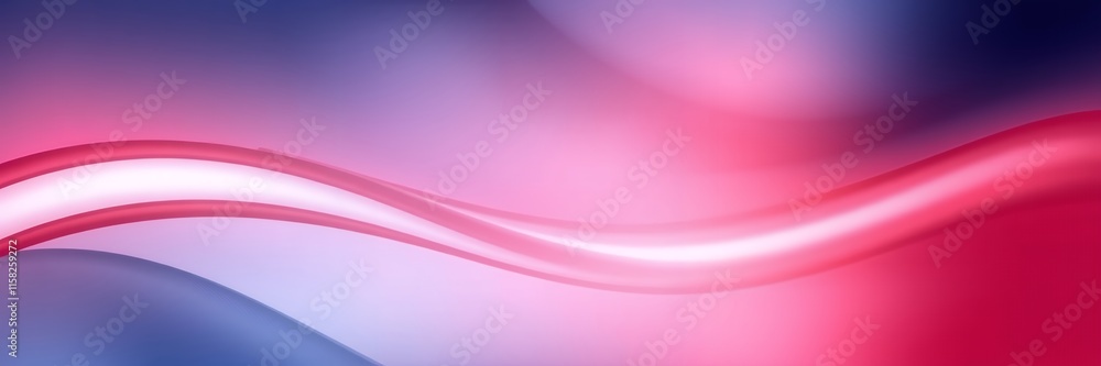 Abstract Pink and Blue Wave: Serene, Flowing Digital Art Abstract Pink and Blue Wave: Serene, Flowing Digital Art