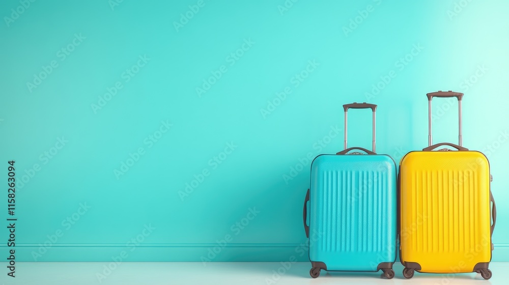 Travel Essentials: Assorted Luggage Display Travel Essentials: Assorted Luggage Display