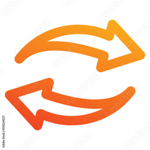 Refresh icon element for design