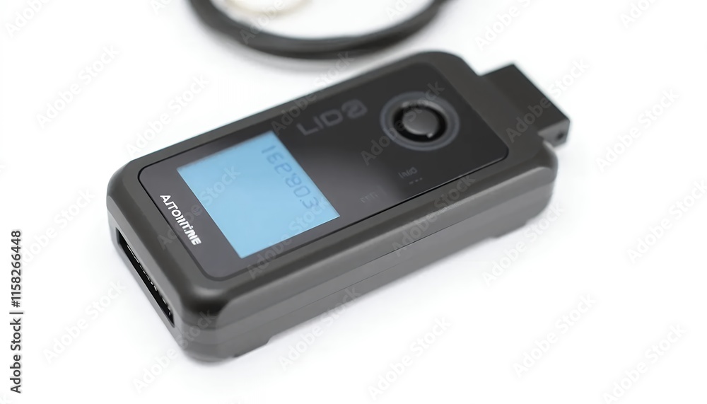 Lido2 - Sleek Black Diagnostic Device with Lcd Screen Lido2 - Sleek Black Diagnostic Device with Lcd Screen