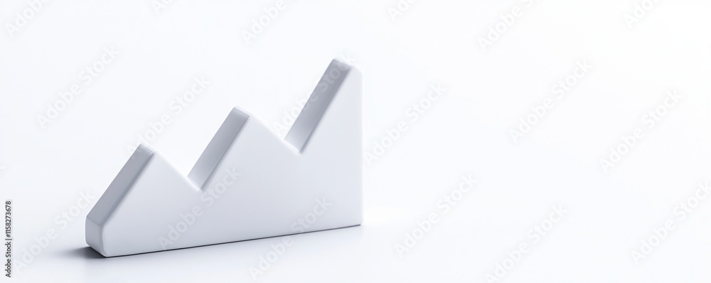 economic stability forecast concept. Abstract representation of growth with a minimalist design element. economic stability forecast concept. Abstract representation of growth with a minimalist design element.