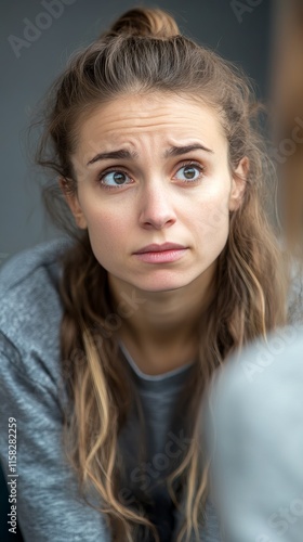 Wallpaper Mural Social worker in community center listening to a person  Torontodigital.ca