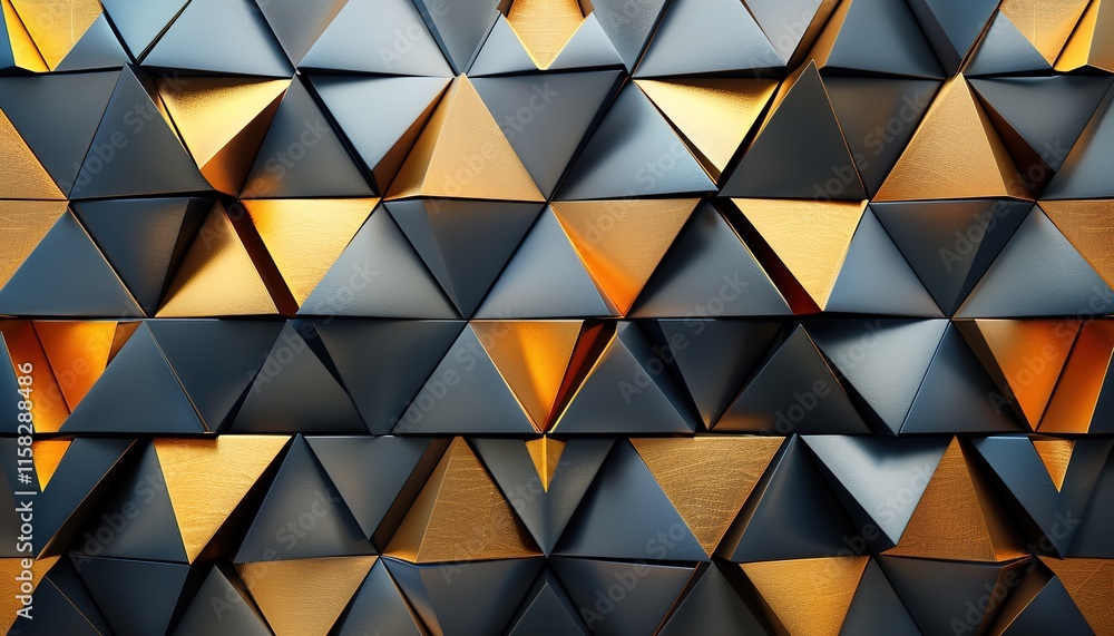 Abstract luxury gold gradient geometric shapes Abstract luxury gold gradient geometric shapes