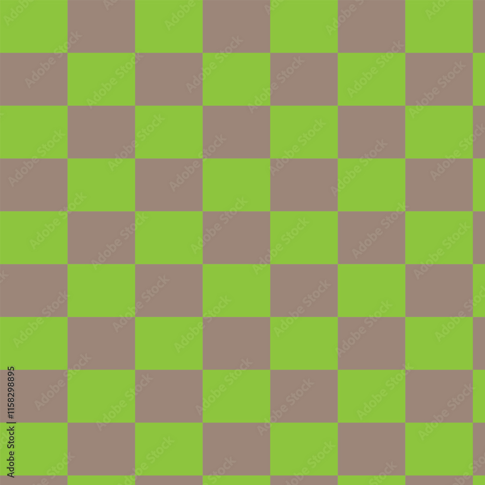Dark green squares on a green background. Dark green squares on a green background.