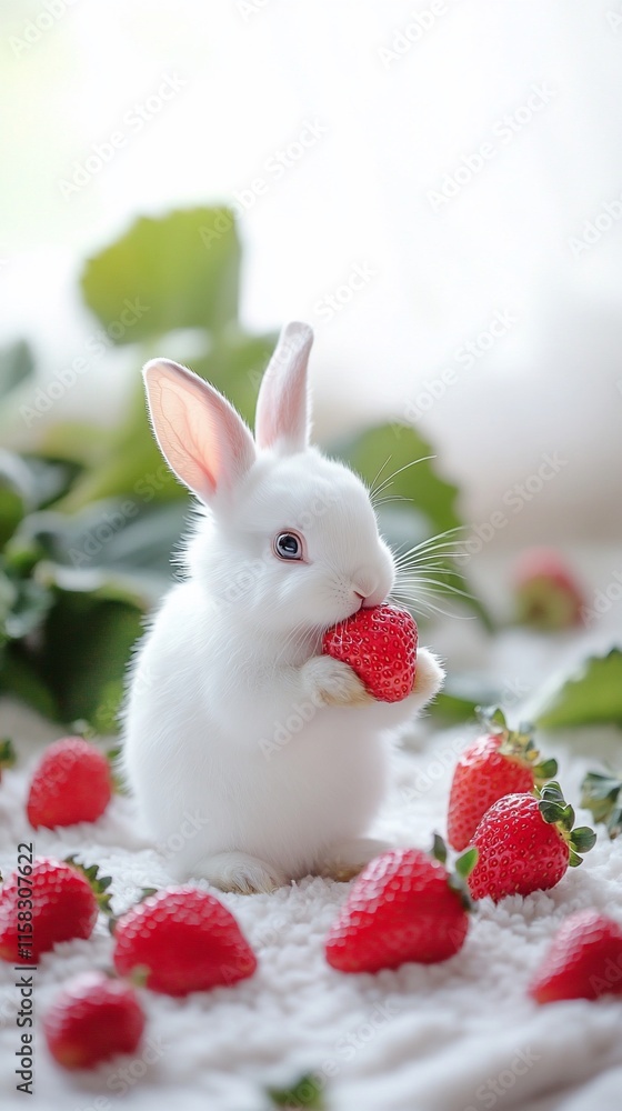 white rabbit in the garden white rabbit in the garden