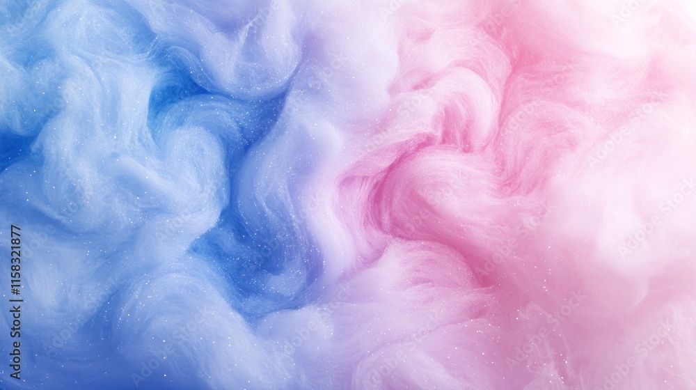 Abstract pastel pink and blue swirling ink in water. Abstract pastel pink and blue swirling ink in water.