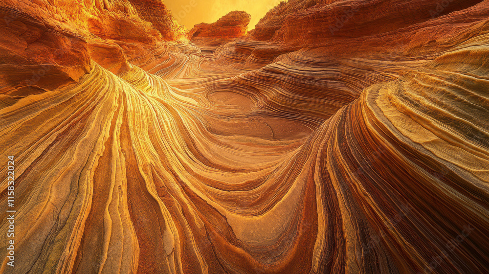 Obraz premium A highly detailed texture of rugged, stratified rock, intricate crack patterns