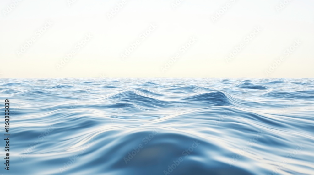 Serene Coastal Water Textures Under Natural Light Serene Coastal Water Textures Under Natural Light