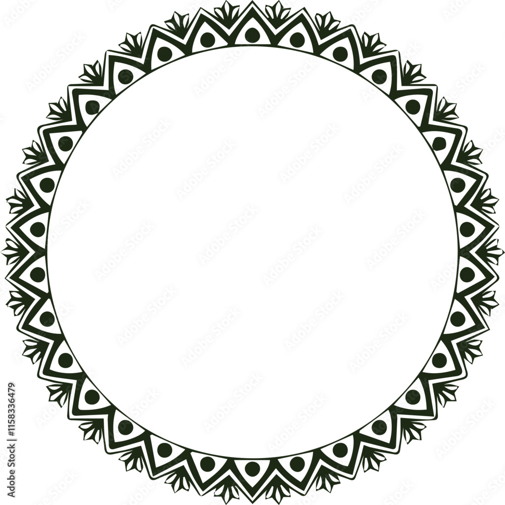Beautiful flower art and mandala vector design Beautiful flower art and mandala vector design