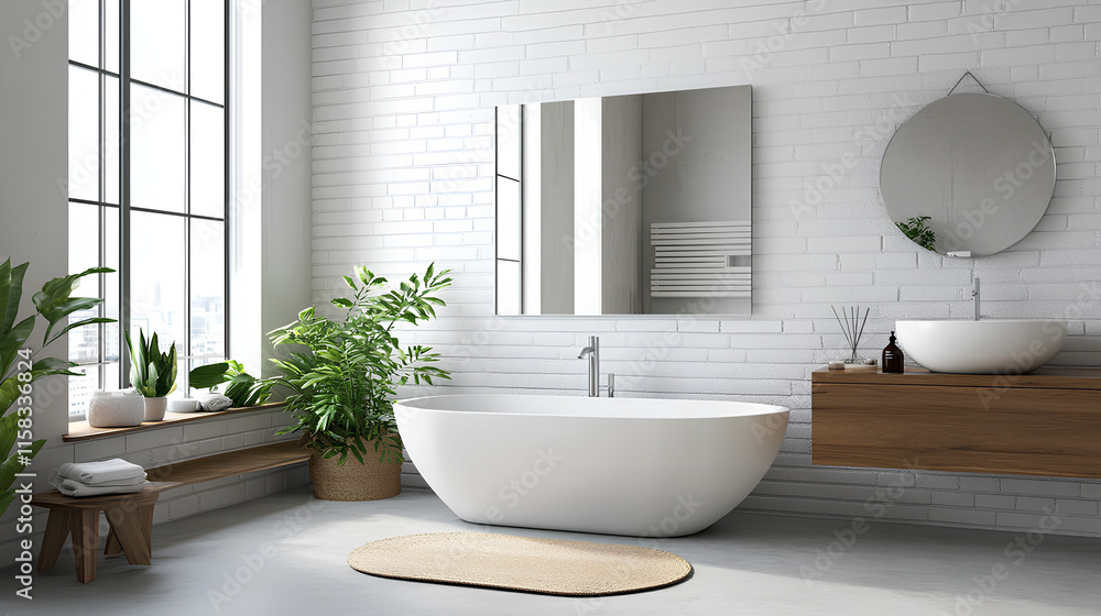 Minimalistic rectangular mirror with a clean, sleek design, perfect for modern interiors or home decor. Ideal for bathrooms or living spaces Minimalistic rectangular mirror with a clean, sleek design, perfect for modern interiors or home decor. Ideal for bathrooms or living spaces