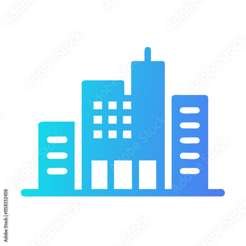 vector illustration of urban city buildings 