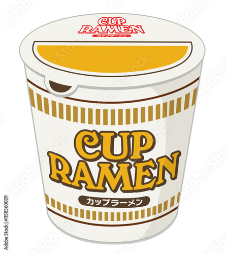 食べ物_カップラーメン_カレー_フタ
